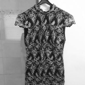 Black and Gold dress